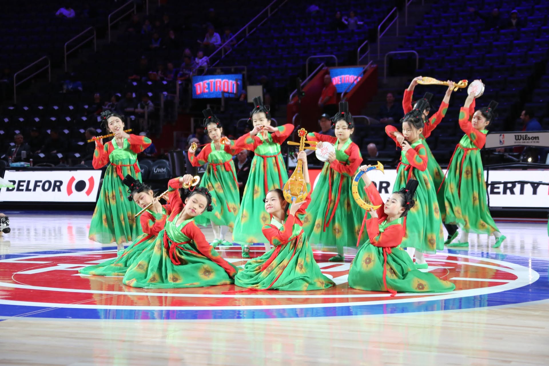 2024 H&L Dance Detroit Pistons Lunar New Year performance